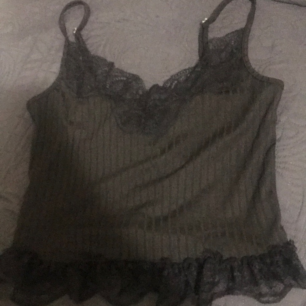 Black Lacey top